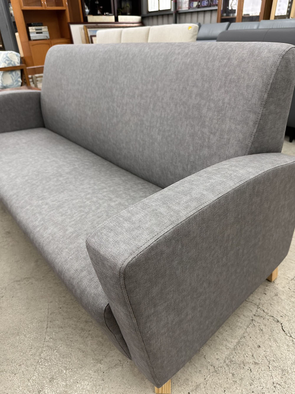 貓抓皮雙人沙發